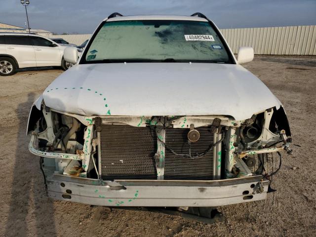 JTEEP21A540036210 - 2004 TOYOTA HIGHLANDER WHITE photo 5