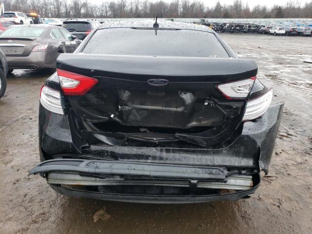 1FA6P0G77E5388594 - 2014 FORD FUSION S BLACK photo 6