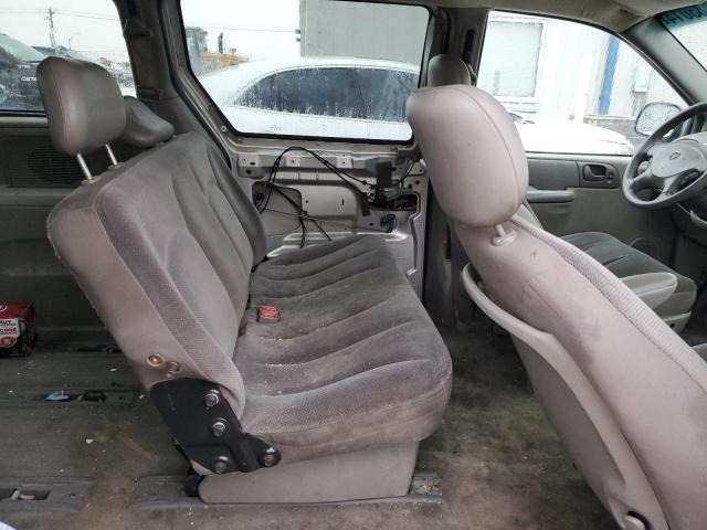 1B8GP25382B681584 - 2002 DODGE CARAVAN SE SILVER photo 10