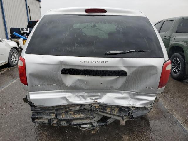 1B8GP25382B681584 - 2002 DODGE CARAVAN SE SILVER photo 6