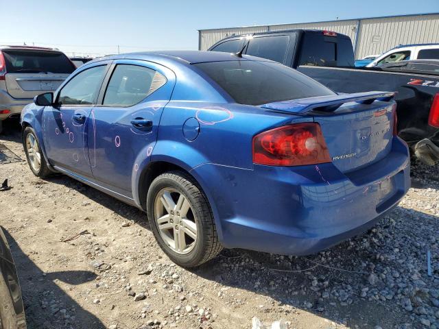 1C3CDZCB5CN190442 - 2012 DODGE AVENGER SXT BLUE photo 2