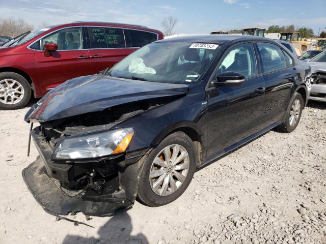 1VWAH7A39DC144310 - 2013 VOLKSWAGEN PASSAT S CHARCOAL photo 1