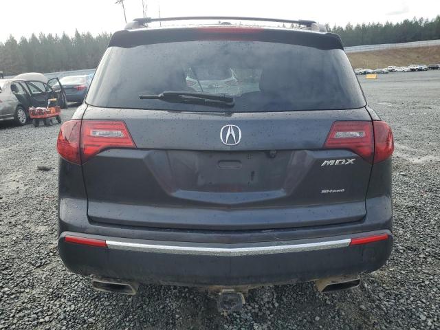 2HNYD2H22DH513321 - 2013 ACURA MDX BLACK photo 6