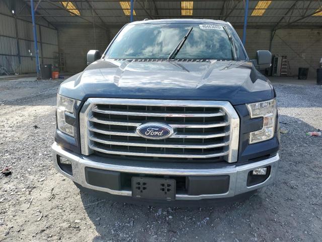 1FTEX1CP2FFB65960 - 2015 FORD F150 SUPER CAB BLUE photo 5