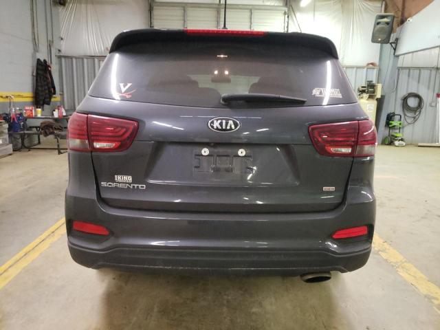 5XYPG4A30KG445152 - 2019 KIA SORENTO L GRAY photo 6