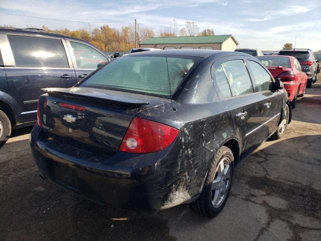 1G1AZ52F857557464 - 2005 CHEVROLET COBALT LT BLACK photo 4