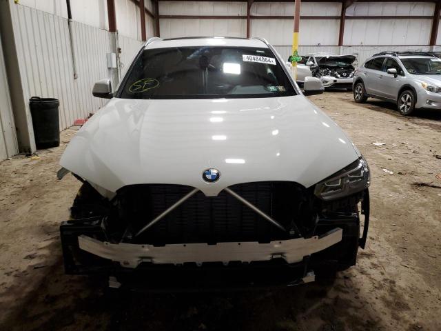 5UX53DP0XP9S53390 - 2023 BMW X3 XDRIVE30I WHITE photo 5