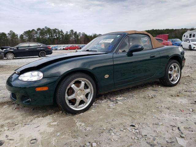 JM1NB353710212738 - 2001 MAZDA MX-5 MIATA BASE GREEN photo 1