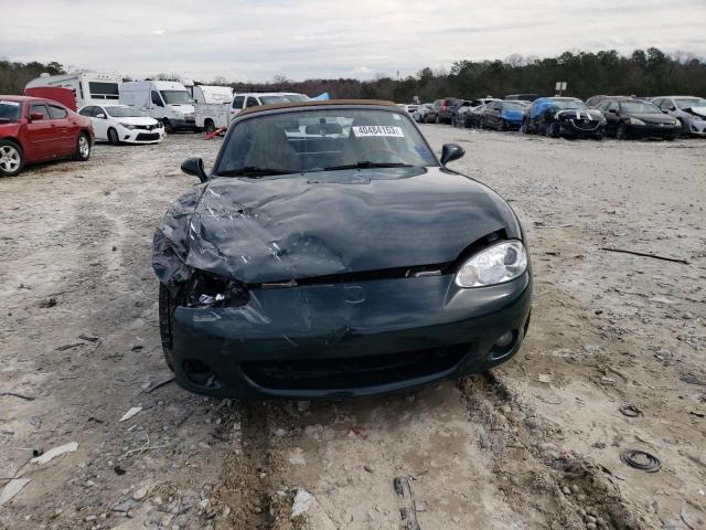 JM1NB353710212738 - 2001 MAZDA MX-5 MIATA BASE GREEN photo 5