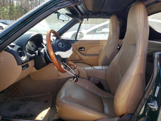JM1NB353710212738 - 2001 MAZDA MX-5 MIATA BASE GREEN photo 7