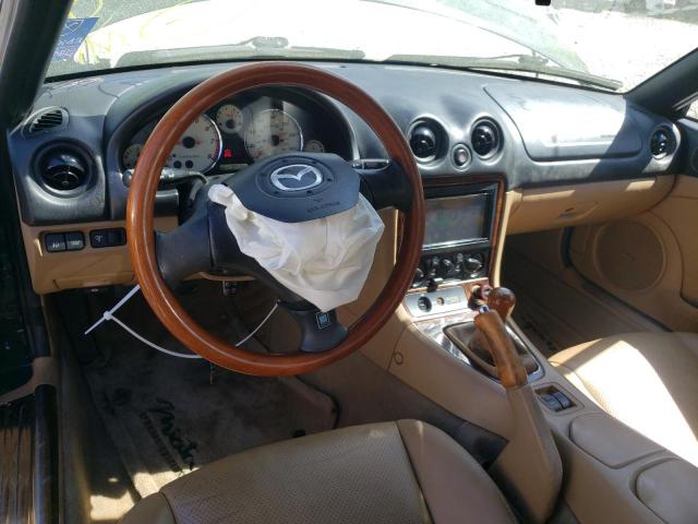 JM1NB353710212738 - 2001 MAZDA MX-5 MIATA BASE GREEN photo 8