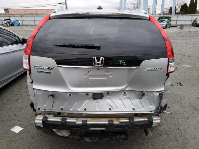 2HKRM4H73CH622572 - 2012 HONDA CR-V EXL SILVER photo 6