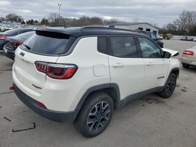 3C4NJDDBXKT597766 - 2019 JEEP COMPASS TRAILHAWK WHITE photo 3