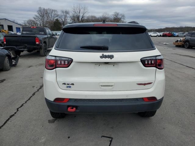 3C4NJDDBXKT597766 - 2019 JEEP COMPASS TRAILHAWK WHITE photo 6