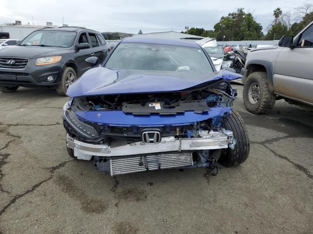 1HGCV1F33NA110341 - 2022 HONDA ACCORD SPORT BLUE photo 5