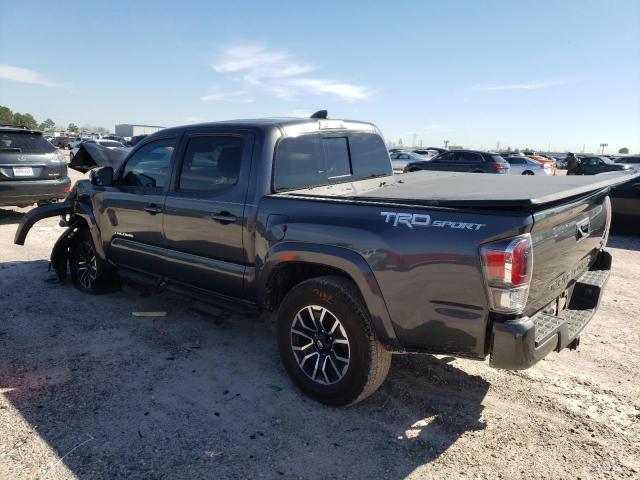 3TMAZ5CN6LM132440 - 2020 TOYOTA TACOMA DOUBLE CAB GRAY photo 2