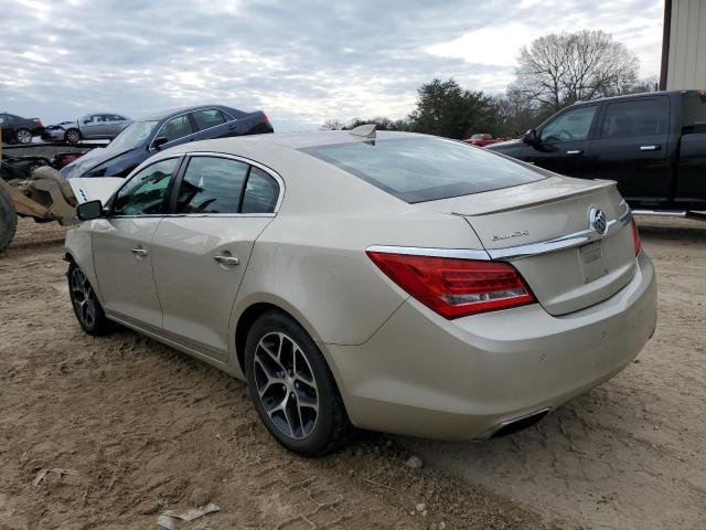 1G4G45G30GF207085 - 2016 BUICK LACROSSE SPORT TOURING GOLD photo 2