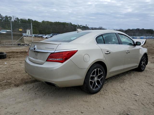 1G4G45G30GF207085 - 2016 BUICK LACROSSE SPORT TOURING GOLD photo 3