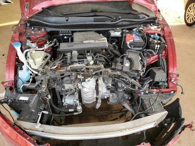 2HKRW1H94LH417434 - 2020 HONDA CR-V TOURING BURGUNDY photo 11