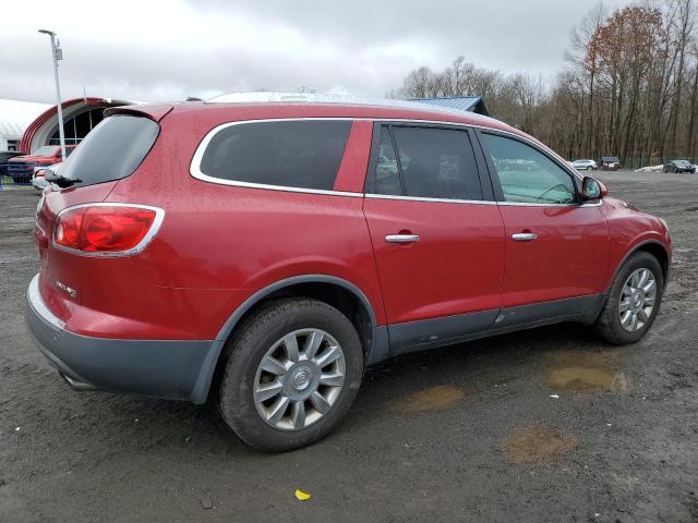 5GAKVCED6CJ329664 - 2012 BUICK ENCLAVE RED photo 3