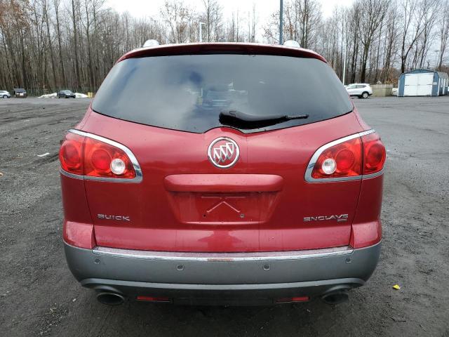 5GAKVCED6CJ329664 - 2012 BUICK ENCLAVE RED photo 6