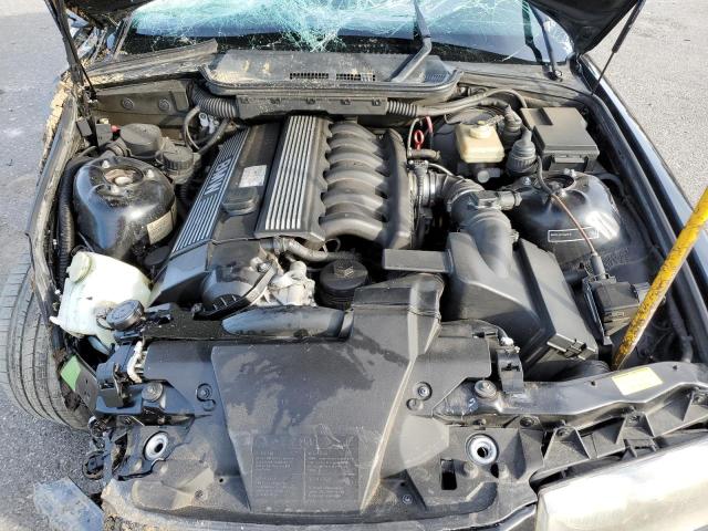 WBABG1329TET00034 - 1996 BMW 328 IS BLACK photo 11
