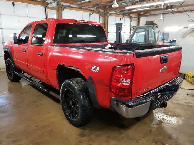 3GCEK13357G546374 - 2007 CHEVROLET SILVERADO K1500 CREW CAB RED photo 2