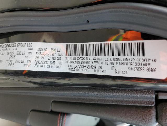 1C4PJMBS3EW309094 - 2014 JEEP CHEROKEE TRAILHAWK 黑色 照片 14