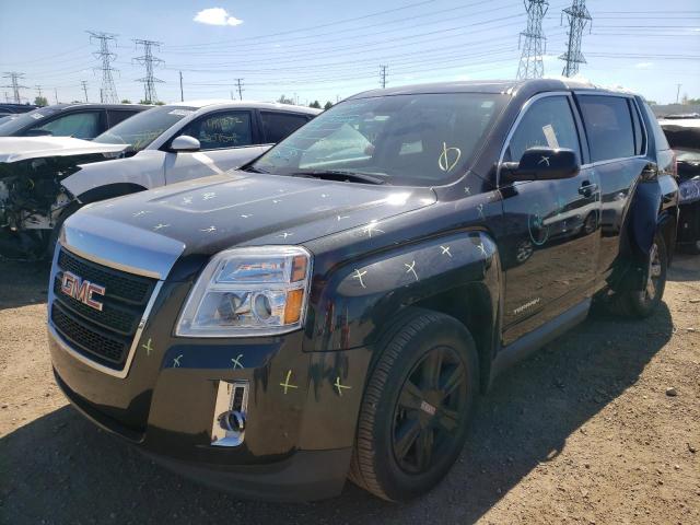 2GKALMEK4E6236201 - 2014 GMC TERRAIN SLE BLACK photo 2