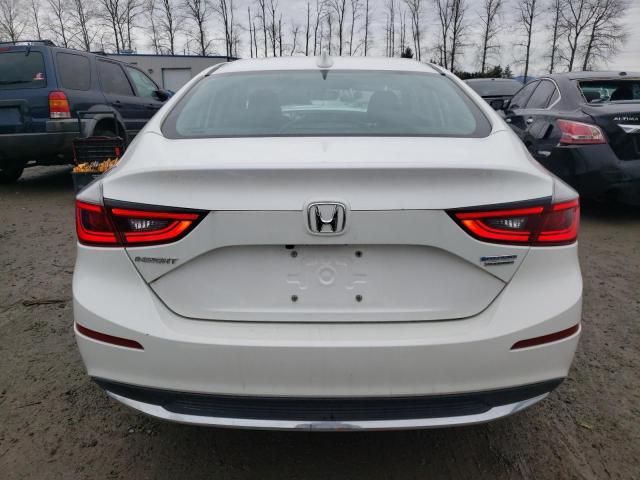 19XZE4F98KE029553 - 2019 HONDA INSIGHT TOURING WHITE photo 6