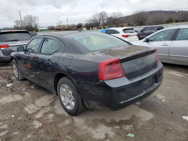 2B3KA43G27H875464 - 2007 DODGE CHARGER SE BLACK photo 2