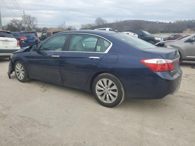 1HGCR2F85EA237615 - 2014 HONDA ACCORD EXL BLUE photo 2