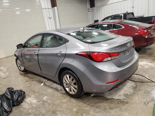 KMHDH4AE2EU154409 - 2014 HYUNDAI ELANTRA SE GRAY photo 2