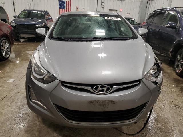 KMHDH4AE2EU154409 - 2014 HYUNDAI ELANTRA SE GRAY photo 5