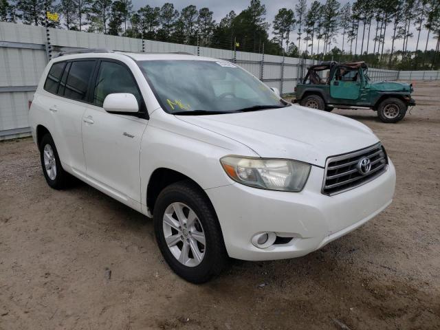 JTEDS43A782018031 - 2008 TOYOTA HIGHLANDER SPORT WHITE photo 1