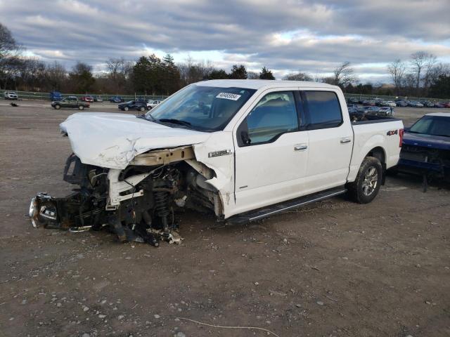 1FTEW1EGXFKD74998 - 2015 FORD F150 SUPERCREW WHITE photo 1