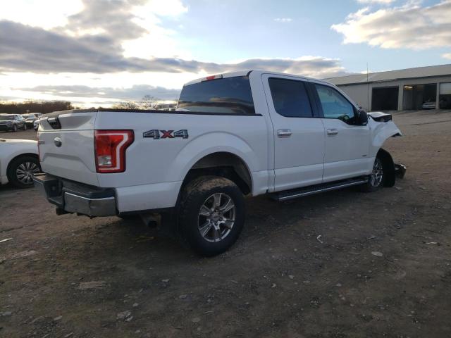 1FTEW1EGXFKD74998 - 2015 FORD F150 SUPERCREW WHITE photo 3