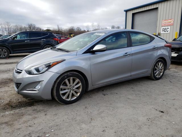 5NPDH4AE4FH569845 - 2015 HYUNDAI ELANTRA SE SILVER photo 1