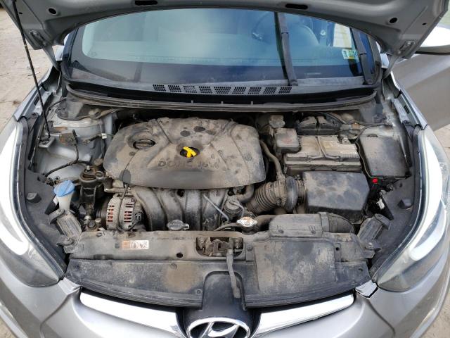 5NPDH4AE4FH569845 - 2015 HYUNDAI ELANTRA SE SILVER photo 11