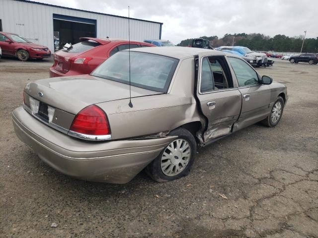 2FAHP74W75X139059 - 2005 FORD CROWN VICT LX BEIGE photo 3