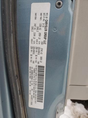 2A4RR5D19AR461115 - 2010 CHRYSLER TOWN & COU TOURING BLUE photo 13