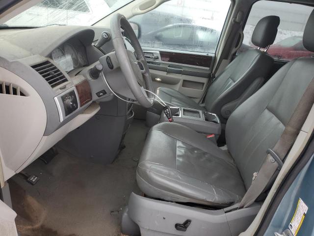 2A4RR5D19AR461115 - 2010 CHRYSLER TOWN & COU TOURING BLUE photo 7