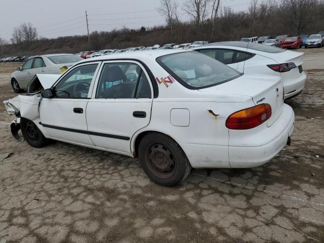 1Y1SK52842Z421734 - 2002 CHEVROLET GEO PRIZM BASE WHITE photo 2