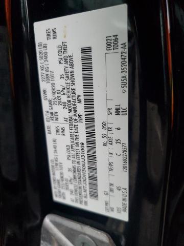 5LMTJ3DH3GUJ31009 - 2016 LINCOLN MKC RESERVE BLACK photo 14