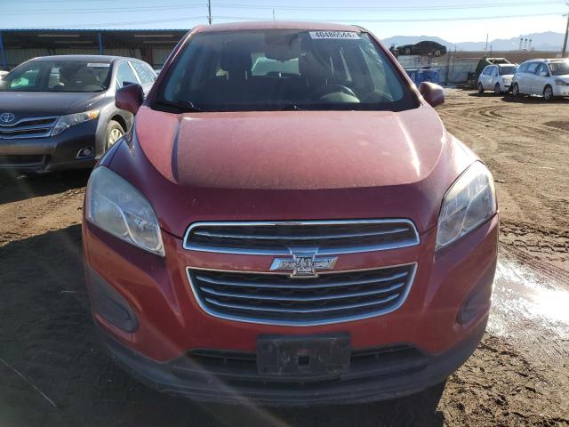 KL7CJPSB9FB255693 - 2015 CHEVROLET TRAX 1LS RED photo 5