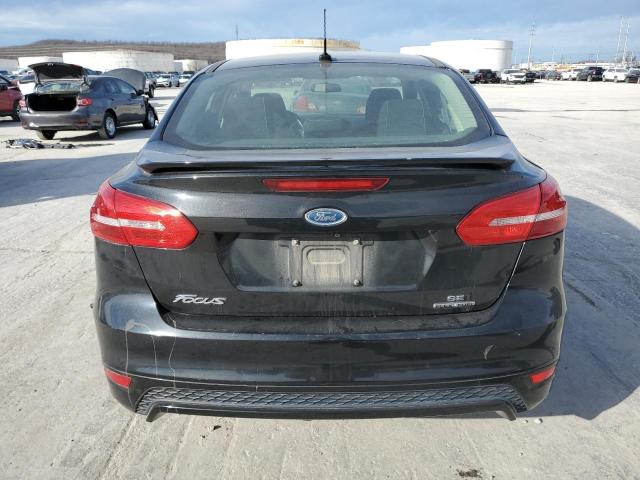 1FADP3F20FL356906 - 2015 FORD FOCUS SE BLACK photo 6