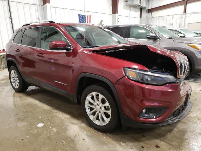 1C4PJMCB3KD442850 - 2019 JEEP CHEROKEE LATITUDE BURGUNDY photo 4