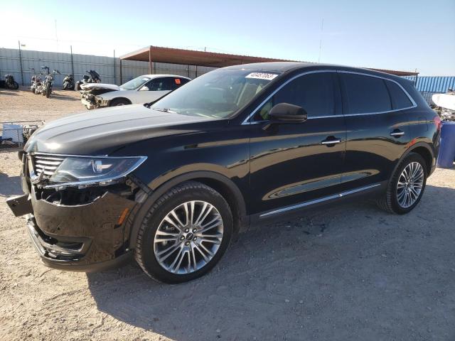 2LMPJ6LR7JBL26466 - 2018 LINCOLN MKX RESERVE أسود صورة 1