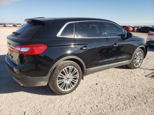 2LMPJ6LR7JBL26466 - 2018 LINCOLN MKX RESERVE أسود صورة 3