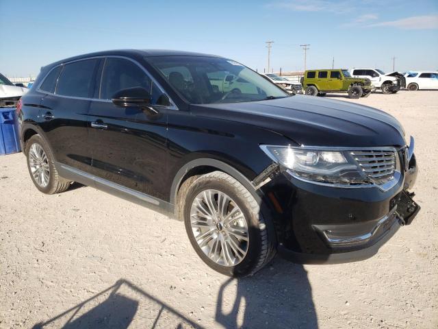 2LMPJ6LR7JBL26466 - 2018 LINCOLN MKX RESERVE أسود صورة 4